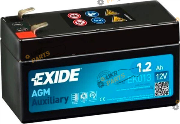 Мотоциклетный аккумулятор Exide (EK013)