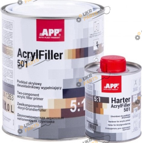 Грунтовка APP 2K HS Acrylfiller 5:1 1 л (52323)