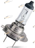 Галогеновая лампа Диалуч 55W 12v H7 1 шт (12557)