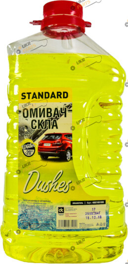Жидкость омывателя готовая зимняя ДК STANDARD Dushes -20 °C 4 л (48021031065)