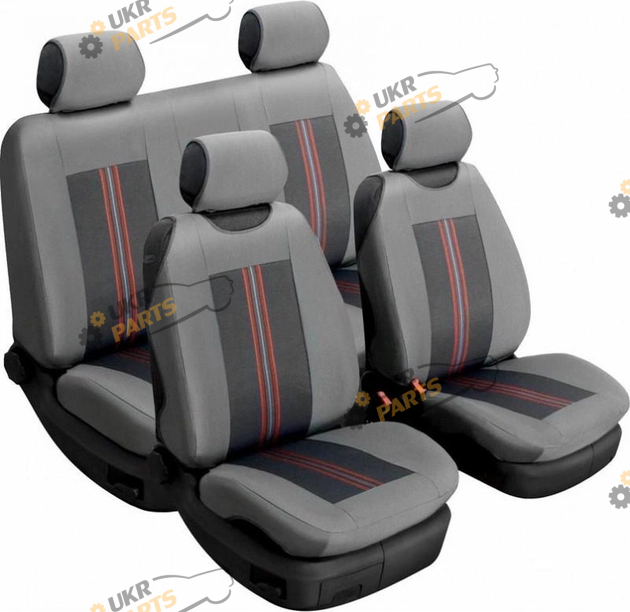 Чехлы для сидений Beltex Comfort без подголовников серые (52110)