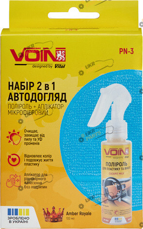 Полироль для пластика Voin +аплікатор 0.1 л (PN-3)