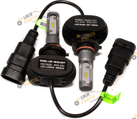 LED лампа HeadLight S1 6000K 4000lm с радиатором HB3 25 Вт (00-00007833)