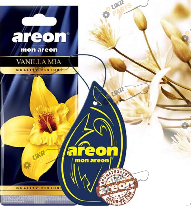 Ароматизатор Areon сухой листик Mon | Ваниль (28006)