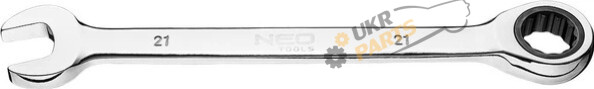 Ключ комбинированный NEO TOOLS с трещеткой 21 мм (09-069)