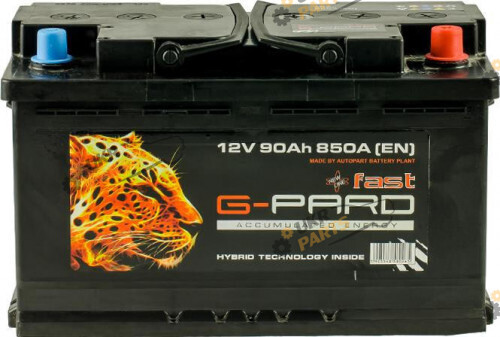 Автомобильный аккумулятор G-Pard Fast Euro 90 Ач (TRC090-F00W)