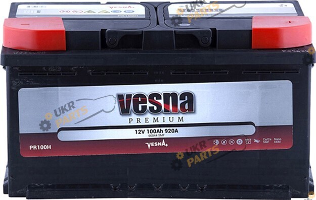 Автомобильный аккумулятор Vesna NEW!!!! Premium Euro(0) 100 Ач (415 100)