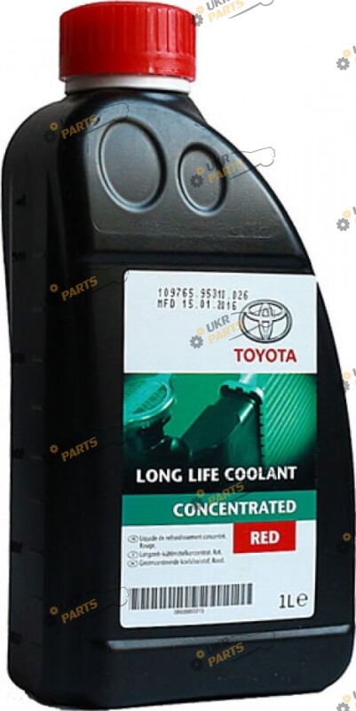 Концентрат антифриза Toyota Long Life Coolant красный 1 л (08889-80015)