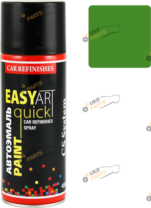 Аэрозольная краска CS System Easy Art Quick Paint 5835 зеленый глянцевый 400 мл (CS5835)
