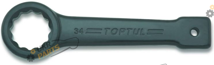 Ключ накидной односторонний Toptul 90 мм ударный 90 мм (AAAR9090)