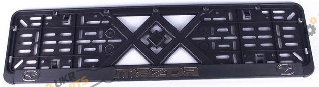 Номерная рамка Mazda EurotermiX (MAZDA  SPR)