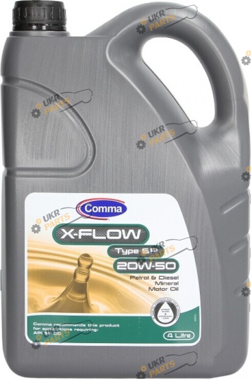 Моторное масло Comma X-Flow Type SP 20W-50 4 л (XFSP4L)