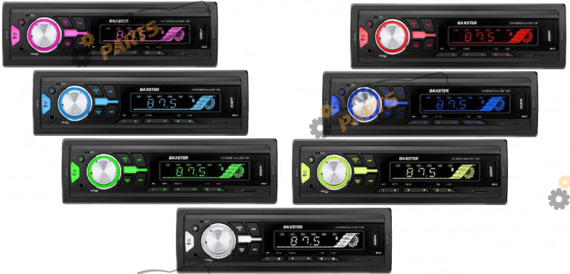 Бездисковая автомагнитола Baxster BSF-143 Multicolor (29893)