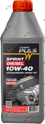 Моторное масло TURBO PULS Sprint Diesel 10W-40 0.85 л (23704)