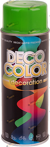Аэрозольная краска Deco Color Decoration светло-зеленая 400 мл (RAL6018/721276)