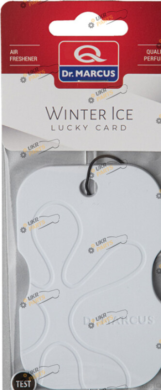 Ароматизатор DrMarkus LUCKY CARD | Winter Ice (62492)