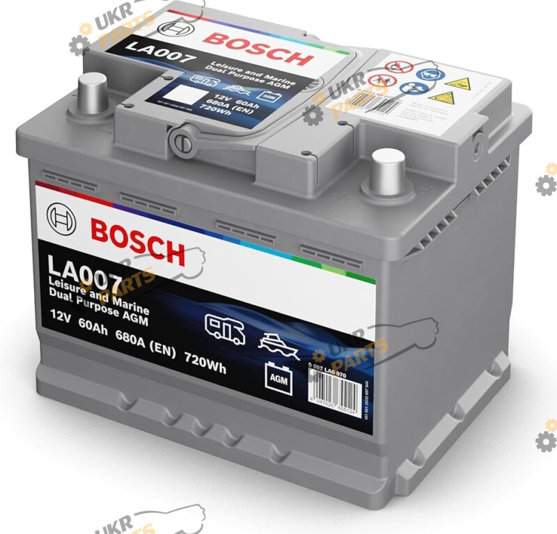 Автомобильный аккумулятор Bosch 60 Ач (0 092 LA0 070)