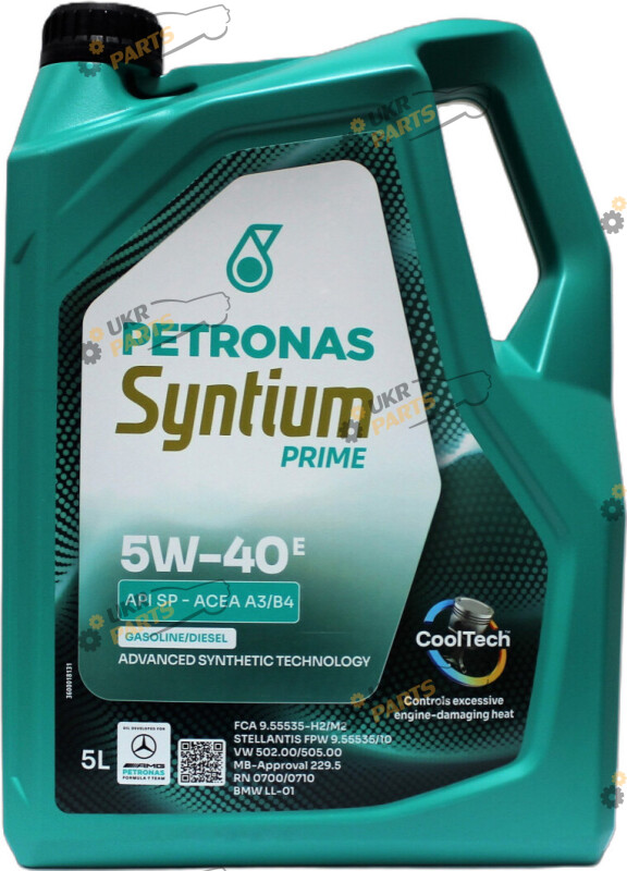 Моторное масло Petronas Syntium Prime E 5W-40 5 л (71242M12EU)
