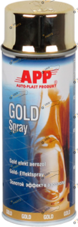 Аэрозольная краска APP Gold Spray золото 400 мл (210502)