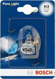 Галогеновая лампа Bosch Pure Light H3 1 шт (1 987 301 006)