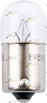 Лампочка габарита Brevia R5W 12V 5W BA15s CP HALOGEN (12305C)