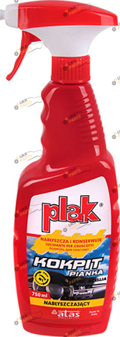 Полироль для пластика ATAS KOKPIT PIANKA пенный 0.75 л (47491)
