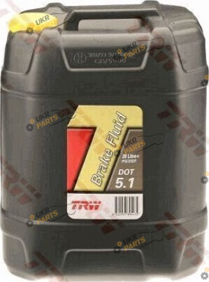 Тормозная жидкость TRW DOT 5.1 BRAKE FLUID 20 л (PFB 720DR)