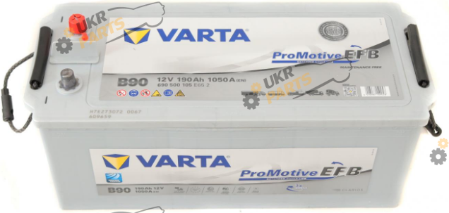 Автомобильный аккумулятор Varta Promotive EFB B90 190 Ач (690500105 E652)