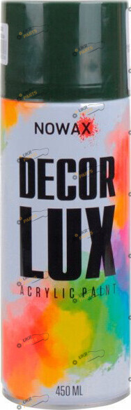 Аэрозольная краска NOWAX DECOR LUX 6026 опал зеленый 450 мл (NX48029)