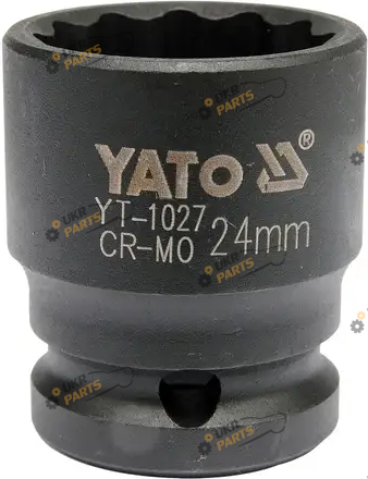 Головка ударная Yato квадрат 1/2