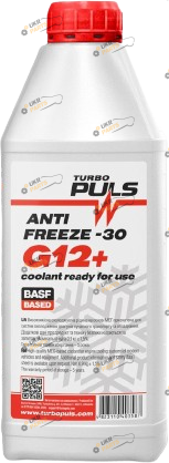 Антифриз TURBO PULS G12+ красный 1 л (TPR-1)