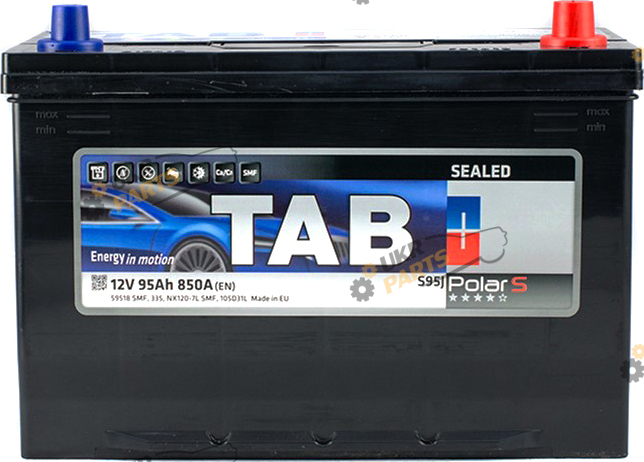 Автомобильный аккумулятор TAB Polar S (0) Euro Japan 95 Ач (246 895)