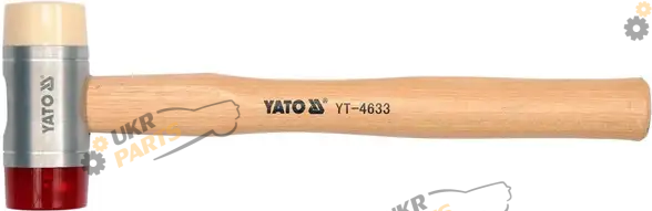 Молоток рихтовочный Yato Ø= 22 мм 250 мм 150 г (YT-4630)