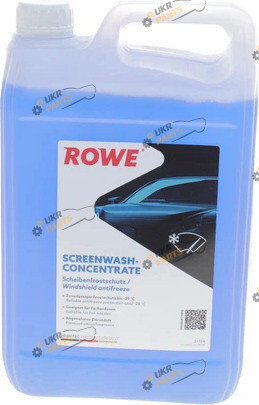 Жидкость омывателя концентрат зимняя Rowe HIGHTEC SCREENWASH -20 °C 5 л (21104-0050-99)