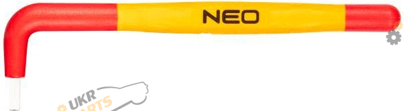 Ключ шестигранный NEO изолированные 1000В 4мм 1 шт (01-172)