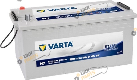 Грузовой аккумулятор Varta ГРУЗОВОЙ PROMOTIVE BLUE (N7) 1150 А 215 Ач (715400115)