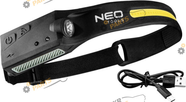 Налобный фонарь NEO TOOLS 350лм (99-097)