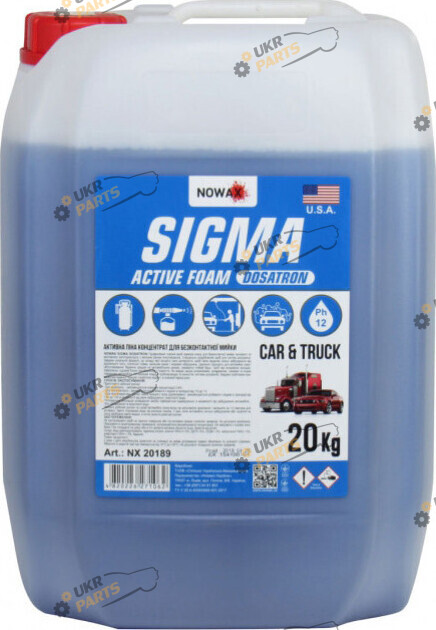 Шампунь для мойки NOWAX SIGMA DOSATRON ACTIVE FOAM 20 л (NX20189)
