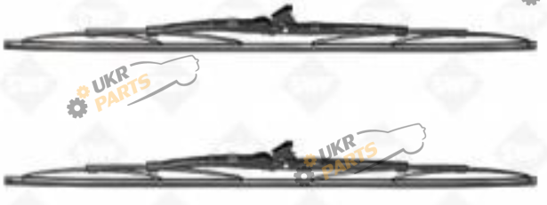 Пара дворников SWF 500x500 мм (116220)