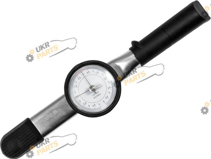 Динамометрический ключ Yato стрелочный, F= 0.5-5 Нм, L= 335 мм квадрат 1/4
