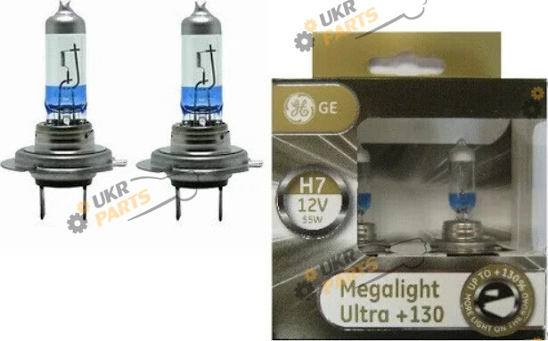 Галогеновая лампа GeneralElectric Megalight Ultra 130 H7 2 шт (58520XNU.2B)