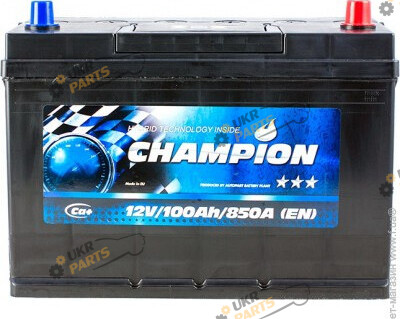 Автомобильный аккумулятор Champion Black Japan 100 Ач (CHBJ100-1S)