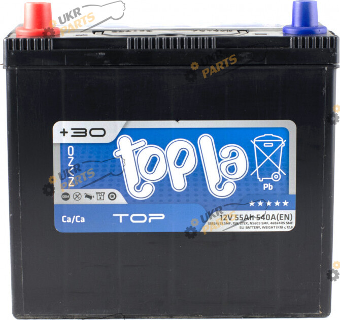 Автомобильный аккумулятор Topla Top/Energy Japan 55 Ач (118 355)