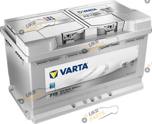 Автомобильный аккумулятор Varta Silver Dynamic F19 800A 85 Ач (585400080 3162)