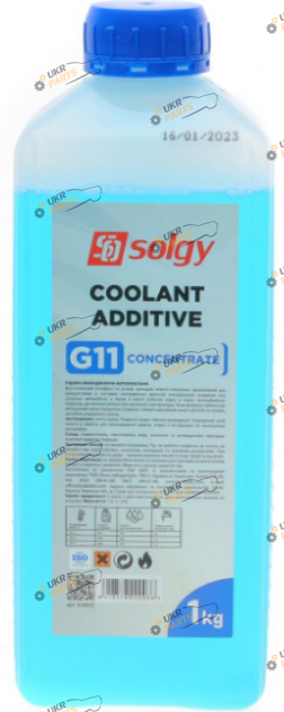 Концентрат антифриза Solgy G11 синий 1 л (503003)