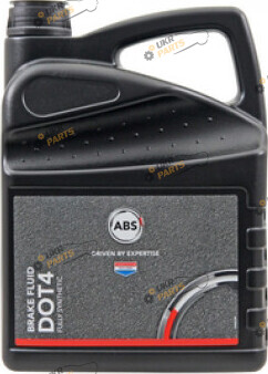 Тормозная жидкость ABS DOT 4 BRAKE FLUID 5 л (7606)