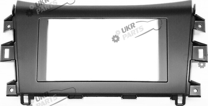 Переходная рамка Nissan NP300, Navara 2014 >Black 2 din (21158)