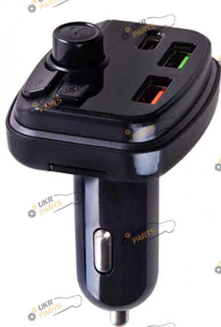 FM Трансмиттер Vitol 5в1 M11 12-24v Bluetooth (M11 (100))