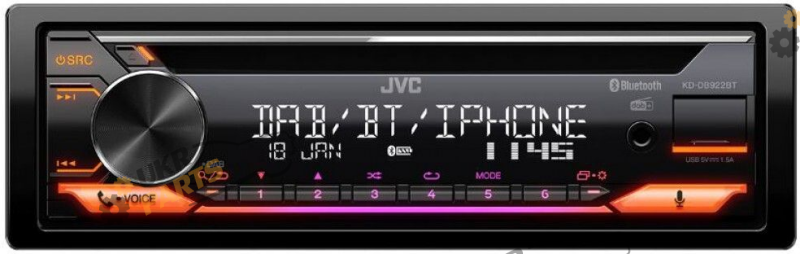 Автомагнитола JVC KD-DB922BT (34214)
