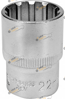 Головка Spline Yato квадрат 1/2